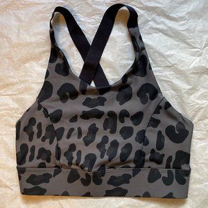Savvi Leopard Geo Sports Bra